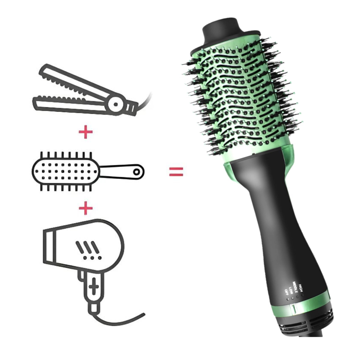 Miniatura 5 de Cepillo Secador Avocado 3D Aguacate